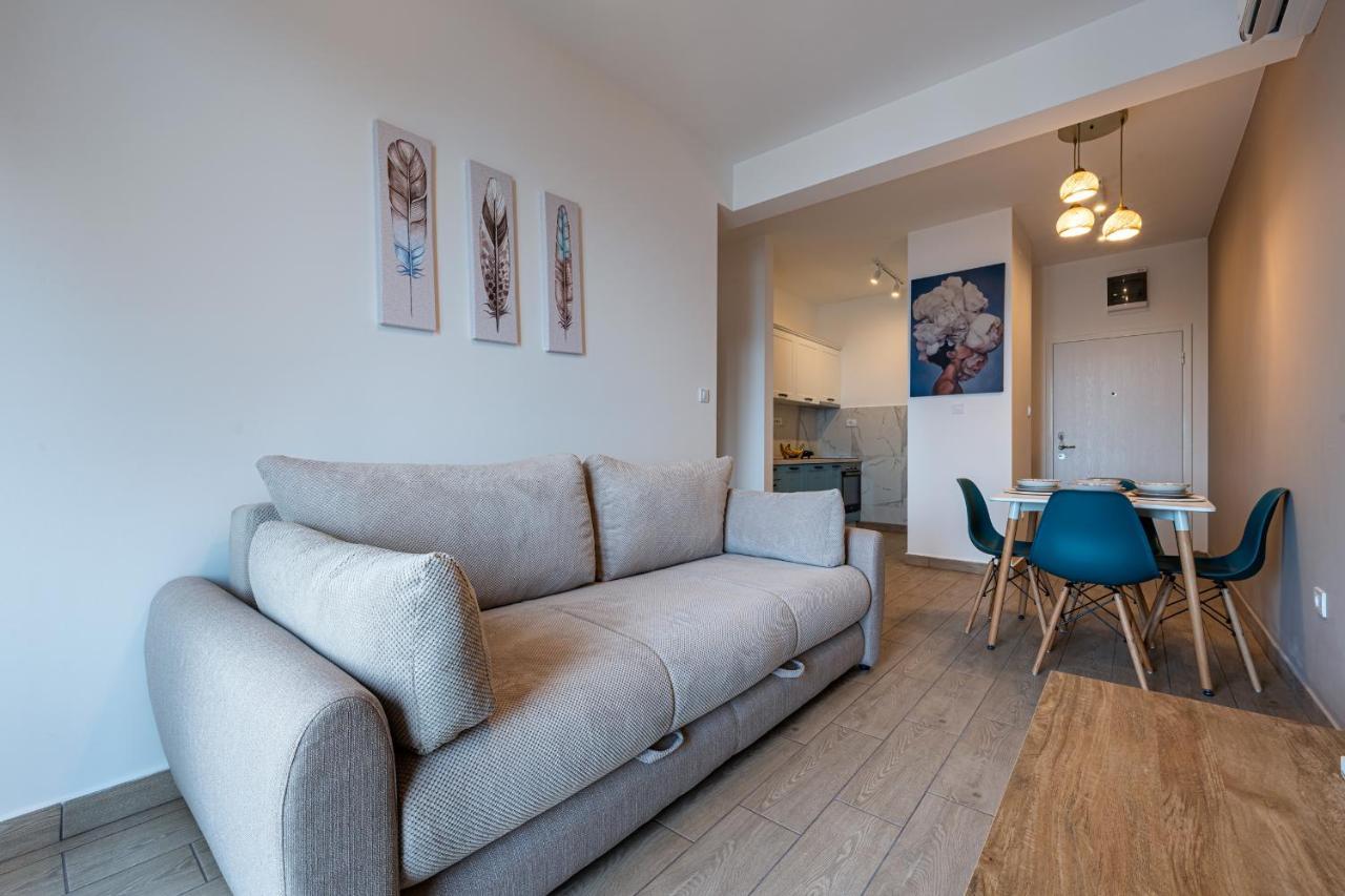 Niki Apartments Przno Sveti Stefan Eksteriør bilde