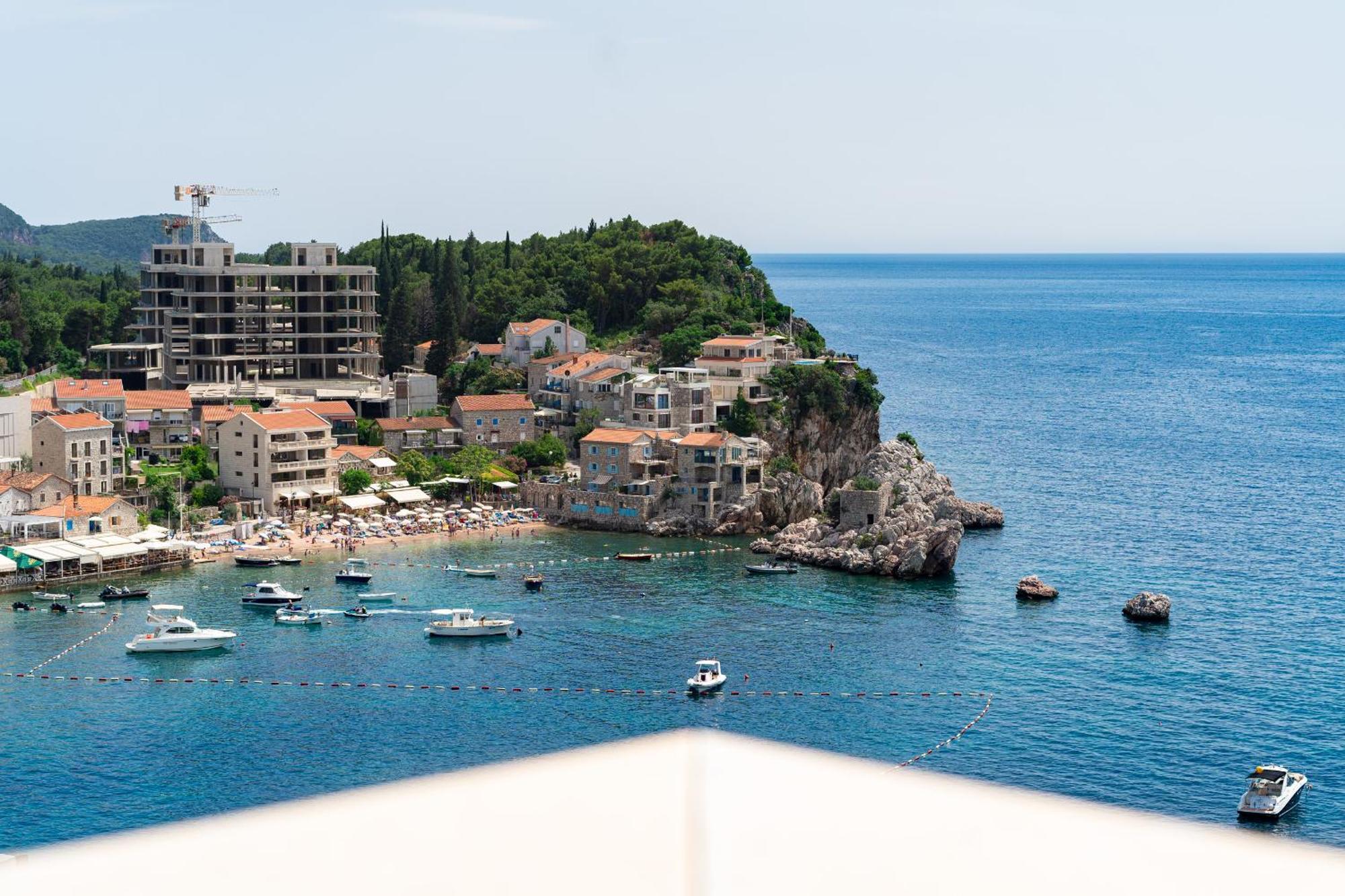 Niki Apartments Przno Sveti Stefan Eksteriør bilde