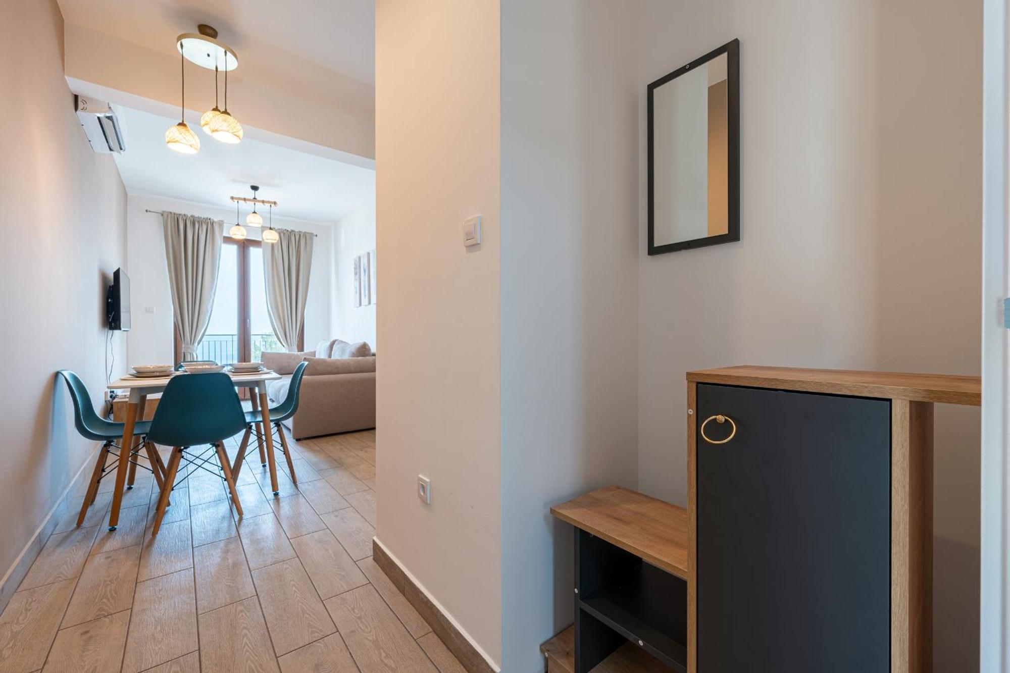 Niki Apartments Przno Sveti Stefan Eksteriør bilde
