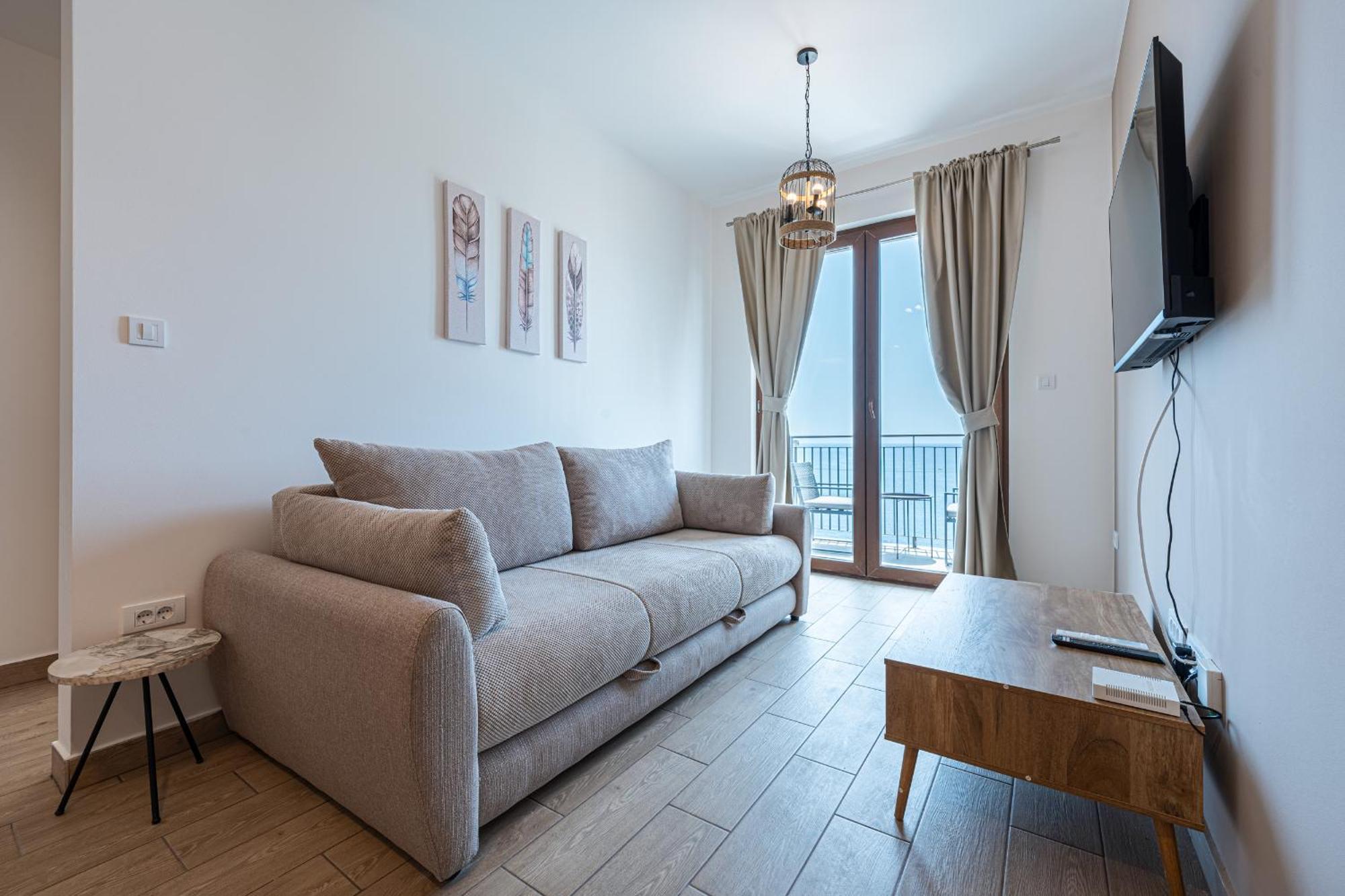 Niki Apartments Przno Sveti Stefan Eksteriør bilde