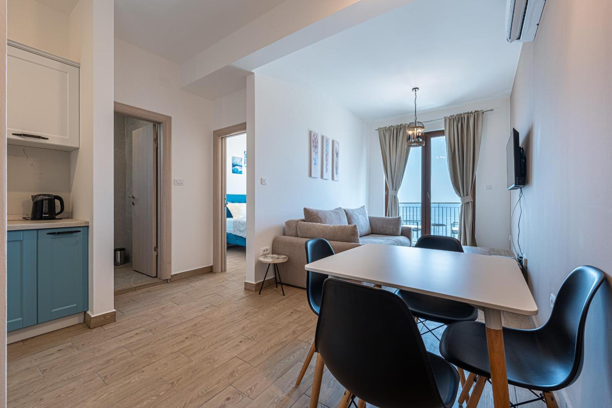 Niki Apartments Przno Sveti Stefan Eksteriør bilde